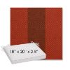Picture of Rothko Whiskey Ginger | Sunbrella® 18" x 20" Outdoor Dining Cushion