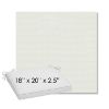 Picture of Sailcloth Salt | Sunbrella® 18" x 20" Outdoor Dining Cushion