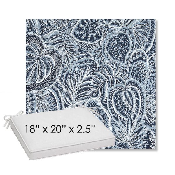 Picture of Sensibility Harbor | Sunbrella® 18" x 20" Outdoor Dining Cushion