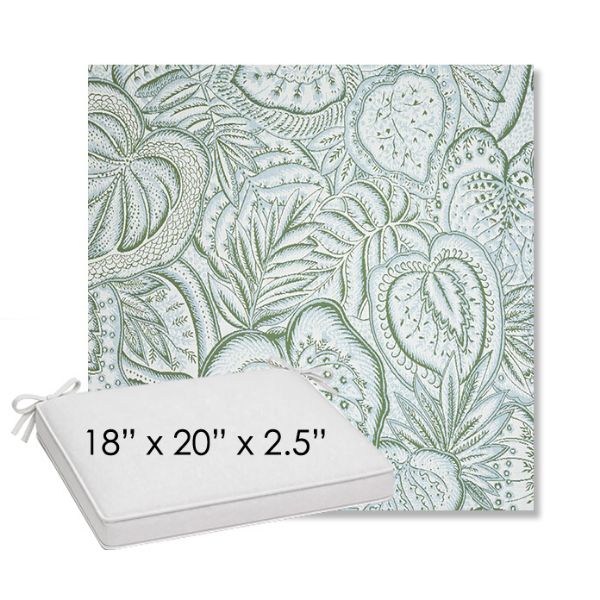 Picture of Sensibility Spring | Sunbrella® 18" x 20" Outdoor Dining Cushion
