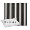 Picture of Shore Classic | Sunbrella® 18" x 20" Outdoor Dining Cushion