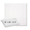 Picture of Switch Salt | Sunbrella® 18" x 20" Outdoor Dining Cushion