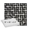 Picture of Toggle Inkblot | Sunbrella® 18" x 20" Outdoor Dining Cushion