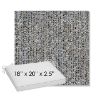 Picture of Tundra Atlantis | Sunbrella® 18" x 20" Outdoor Dining Cushion