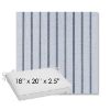 Picture of Unwind Sky | Sunbrella® 18" x 20" Outdoor Dining Cushion