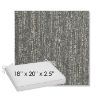 Picture of Vista Slate | Sunbrella® 18" x 20" Outdoor Dining Cushion