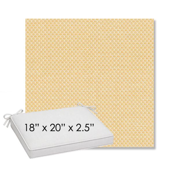 Picture of Wadi Riviera | Sunbrella® 18" x 20" Outdoor Dining Cushion