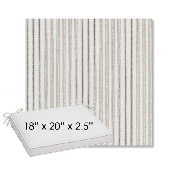 Picture of William Coast | Sunbrella® 18" x 20" Outdoor Dining Cushion