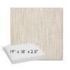 Picture of Adena Sand | Sunbrella® 19" x 18" Outdoor Dining Cushion