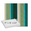 Picture of Beaming Lagoon | Sunbrella® 19" x 18" Outdoor Dining Cushion