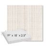 Picture of Benson Sand | Sunbrella® 19" x 18" Outdoor Dining Cushion