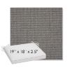 Picture of Bliss Smoke | Sunbrella® 19" x 18" Outdoor Dining Cushion