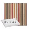 Picture of Brannon Redwood | Sunbrella® 19" x 18" Outdoor Dining Cushion