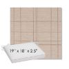 Picture of Camper Snowcap | Sunbrella® 19" x 18" Outdoor Dining Cushion