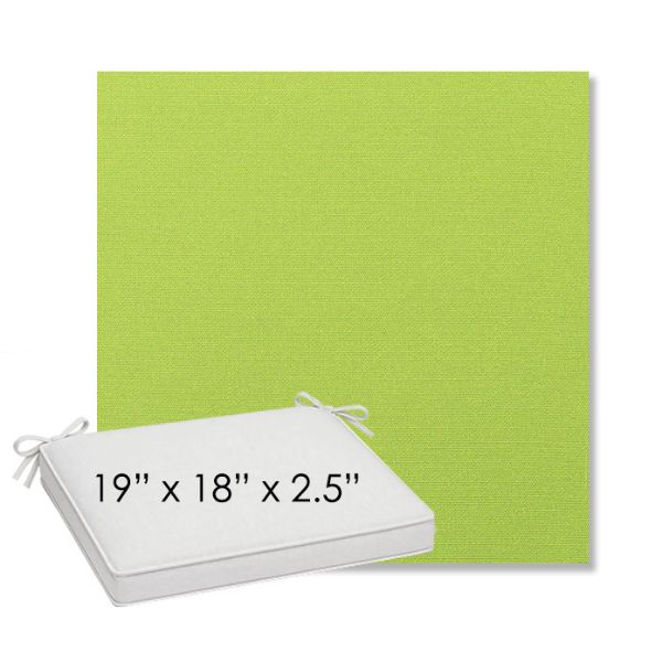 Picture of Canvas Macaw | Sunbrella® 19" x 18" Outdoor Dining Cushion