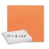 Picture of Canvas Tangerine | Sunbrella® 19" x 18" Outdoor Dining Cushion