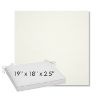 Picture of Canvas White | Sunbrella® 19" x 18" Outdoor Dining Cushion