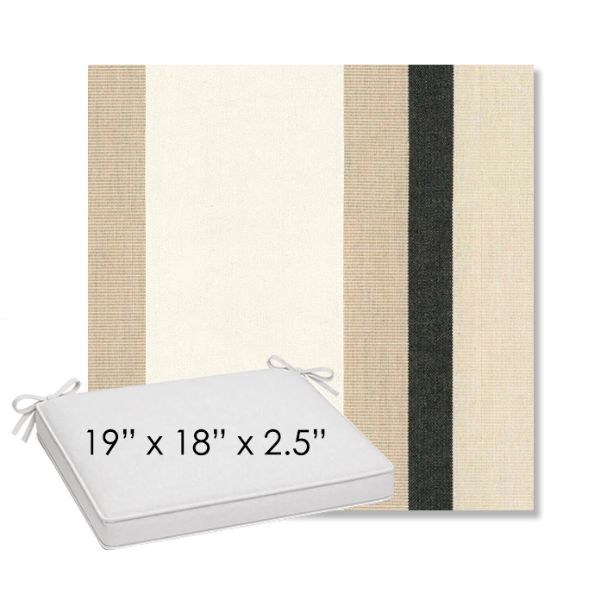 Picture of Canyon Verdon | Sunbrella® 19" x 18" Outdoor Dining Cushion