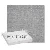 Picture of Chartres Gull | Sunbrella® 19" x 18" Outdoor Dining Cushion