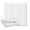 Picture of Compose Linen | Sunbrella® 19" x 18" Outdoor Dining Cushion