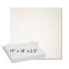 Picture of Crush Snow | Sunbrella® 19" x 18" Outdoor Dining Cushion