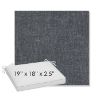 Picture of Dither Slate | Sunbrella® 19" x 18" Outdoor Dining Cushion