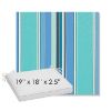 Picture of Dolce Oasis | Sunbrella® 19" x 18" Outdoor Dining Cushion