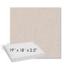 Picture of Dumont Cream | Sunbrella® 19" x 18" Outdoor Dining Cushion