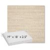 Picture of Embrace Linen | Sunbrella® 19" x 18" Outdoor Dining Cushion