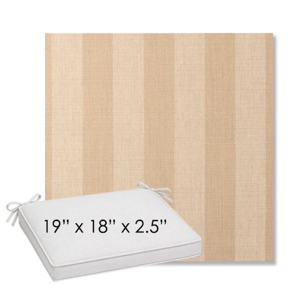 Picture of Expressive Sparrow | Sunbrella® 19" x 18" Outdoor Dining Cushion