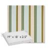 Picture of Gateway Aloe | Sunbrella® 19" x 18" Outdoor Dining Cushion
