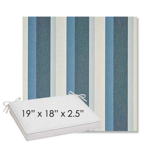 Picture of Gateway Coast | Sunbrella® 19" x 18" Outdoor Dining Cushion