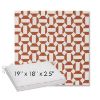 Picture of Hoopla Tobiko | Sunbrella® 19" x 18" Outdoor Dining Cushion
