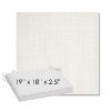 Picture of Idol Snow | Sunbrella® 19" x 18" Outdoor Dining Cushion