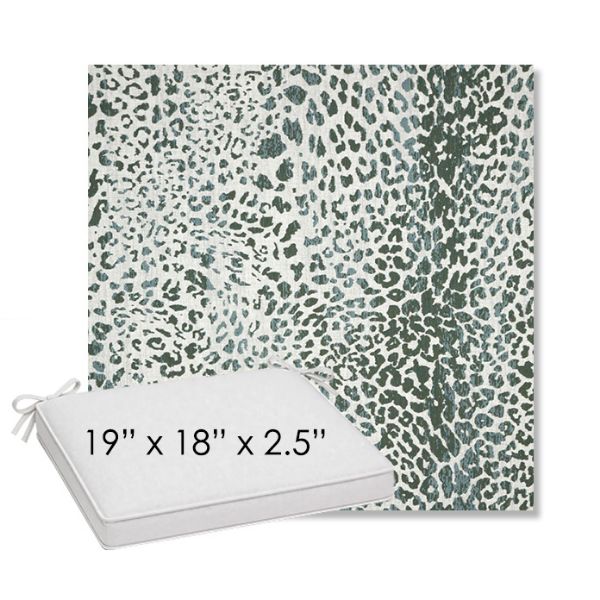 Picture of Instinct Willow | Sunbrella® 19" x 18" Outdoor Dining Cushion