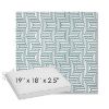 Picture of Key Figure Twilight | Sunbrella® 19" x 18" Outdoor Dining Cushion