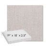 Picture of Kismet Flax | Sunbrella® 19" x 18" Outdoor Dining Cushion