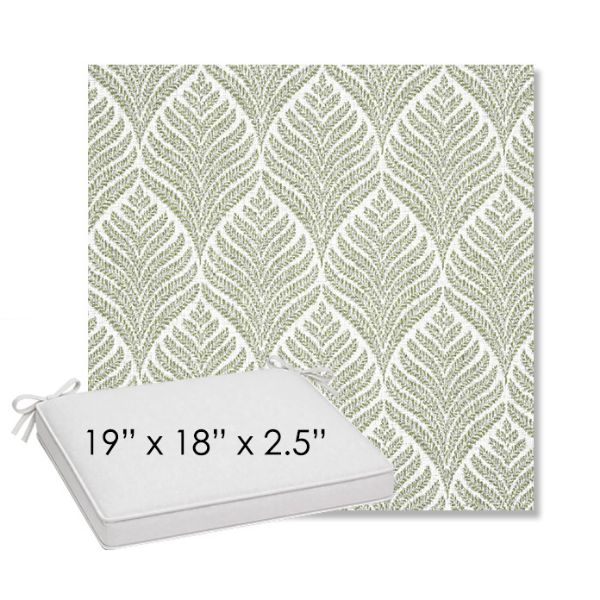 Picture of Linnaeus Spring | Sunbrella® 19" x 18" Outdoor Dining Cushion