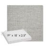 Picture of Piazza Pebble | Sunbrella® 19" x 18" Outdoor Dining Cushion
