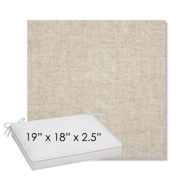 Picture of Platform Cloud | Sunbrella® 19" x 18" Outdoor Dining Cushion