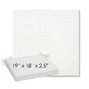 Picture of Platform Salt | Sunbrella® 19" x 18" Outdoor Dining Cushion