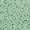 Picture of Plume Peacock | Sunbrella® 19" x 18" Outdoor Dining Cushion