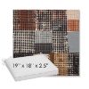 Picture of Pop Punchcard | Sunbrella® 19" x 18" Outdoor Dining Cushion