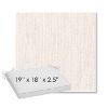 Picture of Poros Eggshell | Sunbrella® 19" x 18" Outdoor Dining Cushion