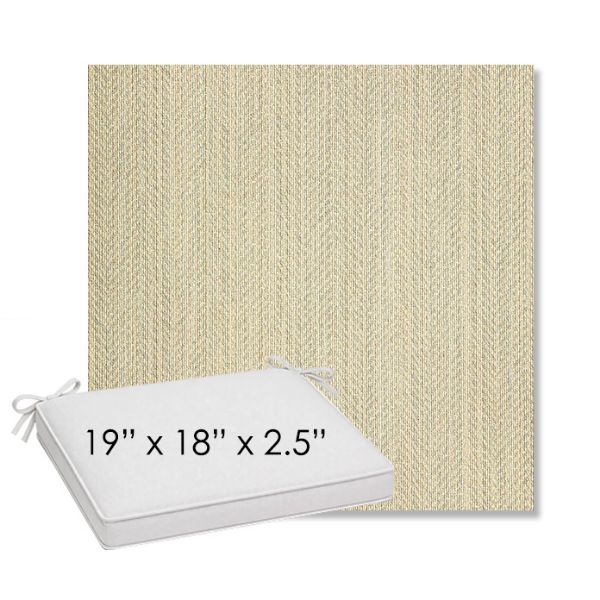 Picture of Posh Dove | Sunbrella® 19" x 18" Outdoor Dining Cushion