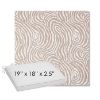 Picture of Rapids Camel | Sunbrella® 19" x 18" Outdoor Dining Cushion