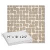 Picture of Toggle Driftwood | Sunbrella® 19" x 18" Outdoor Dining Cushion