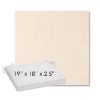 Picture of Willa Cream | Sunbrella® 19" x 18" Outdoor Dining Cushion
