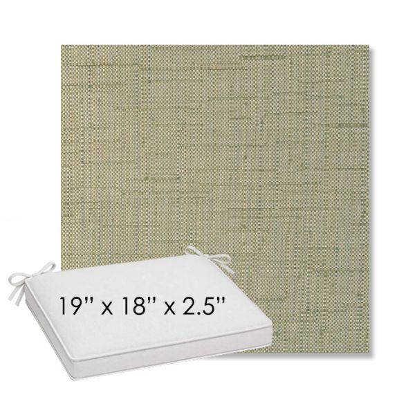 Picture of Willa Moss | Sunbrella® 19" x 18" Outdoor Dining Cushion