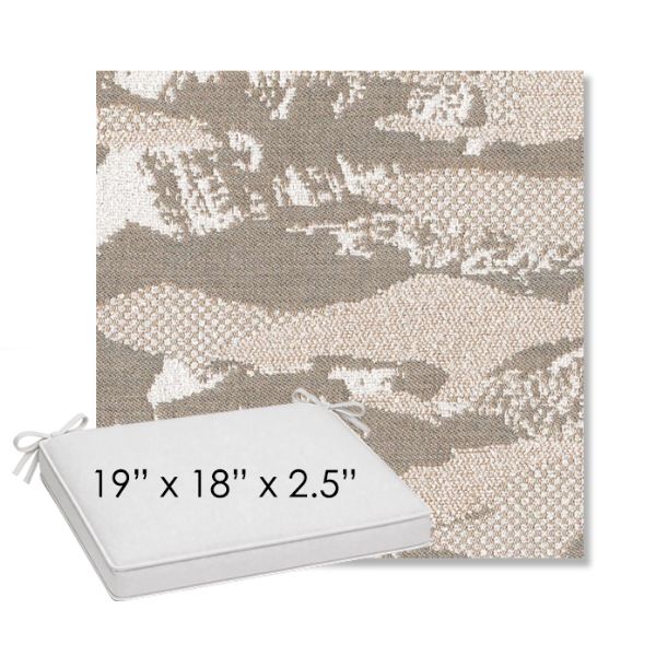 Picture of Yama Fuji | Sunbrella® 19" x 18" Outdoor Dining Cushion